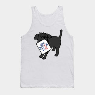 Cute Dog with Joe Biden 2024 Sign Tank Top